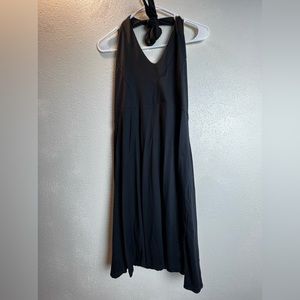 Patagonia Halter Neck Tie Dress size XL Black
